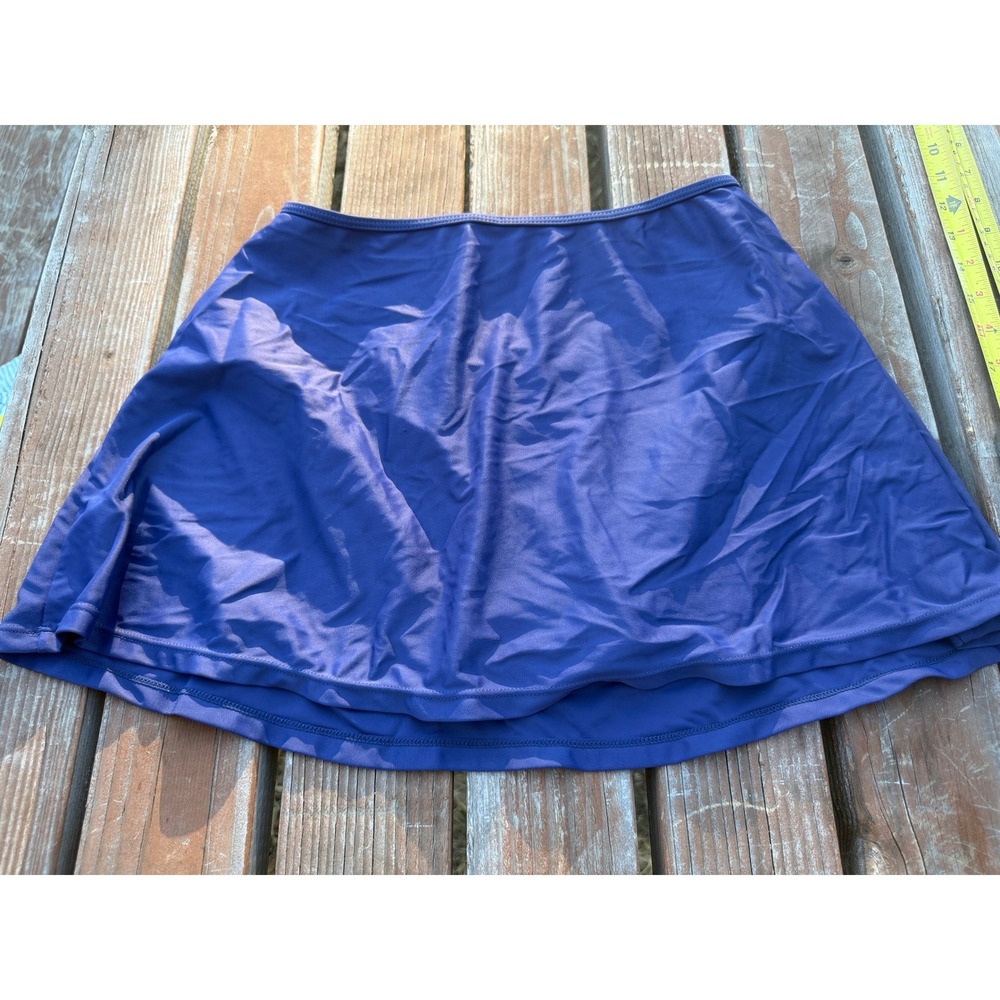 Your Best Look Navy Blue Swim Skirt with Built-in Brief Size 8 Y217
